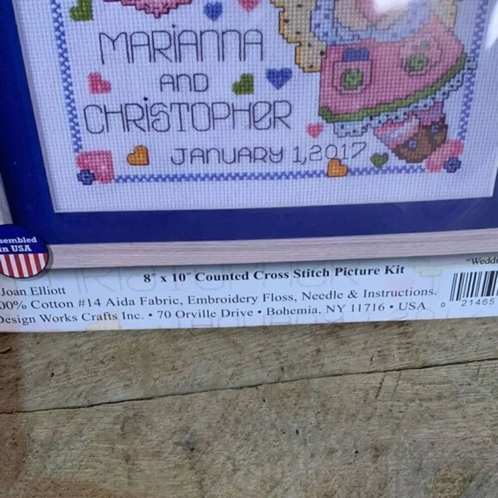 Design works cross stitch picture kit. Wedding angels‎